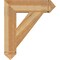 Ekena Millwork Traditional Arts & Crafts Rough Sawn Bracket, Western Red Cedar, 6"W x 26"D x 30"H BKT06X26X30TRA03RWR - alternate 4